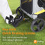 Dog Stroller Foldable Pet Jogger Stroller-125313555