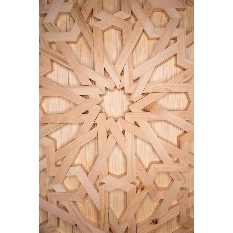 Hand Carved Moroccan Door
