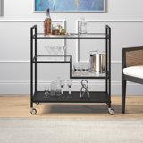 Lovett Metal Bar Cart