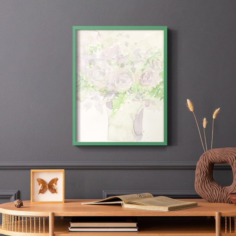 Reproduction encadrée Natural Radiance II - bois massif, Vert, H 10 po x l 8 po