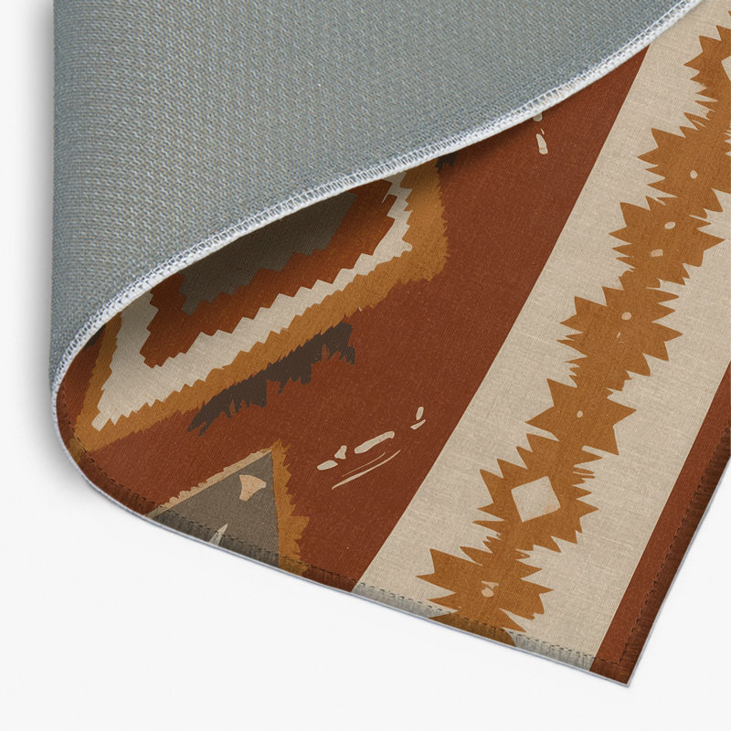 Tapis intérieur et extérieur Dawn Glow, Rectangle 1 pi 6 po x 2 pi 6 po