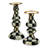Courtly Check Medium Pillar Candlestick-106722562