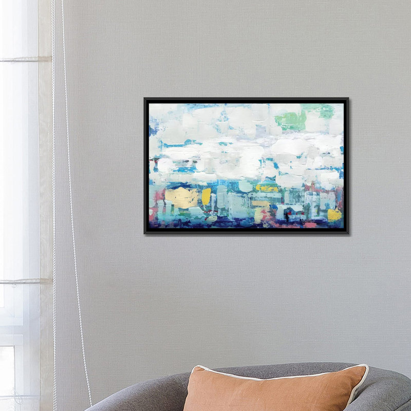 « forever », impression sur toile, H 40 po x l 60 po x P 1,5 po, Toile avec cadre noir, Pas de tapis