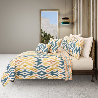 ARMIN FULL/QUEEN 3PC. QUILT SET