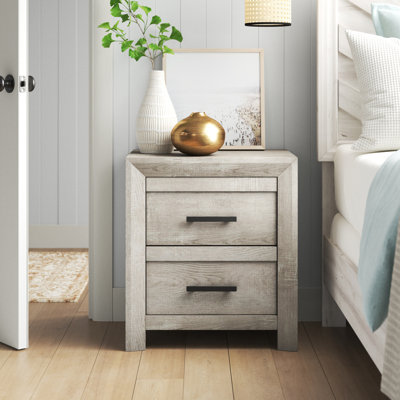 Decker 2 - Drawer Nightstand in Gray