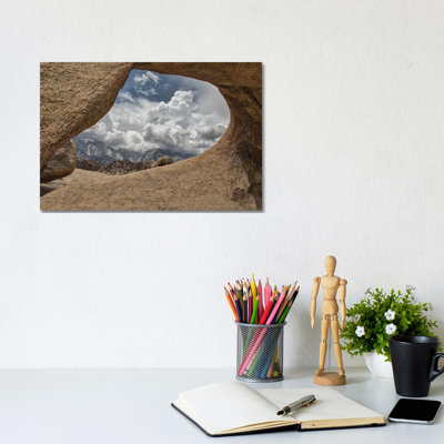 Usa, Eastern Sierra, Mosaic Arch by John Ford - Wrapped Canvas Print