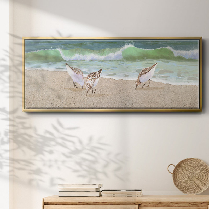 Beach Buddies - toile encadrée