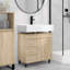 60cm Bathroom Vanity Base Only-1932986729
