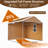 Heavy-Duty Metal Storage Shed With Windows, Lockable Door & Ventilation - Weatherproof Outdoor Garden Shed For Backyard, Lawn, And Tool Organization,Without Floor