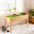 Elevated Wood Planter Box Stand