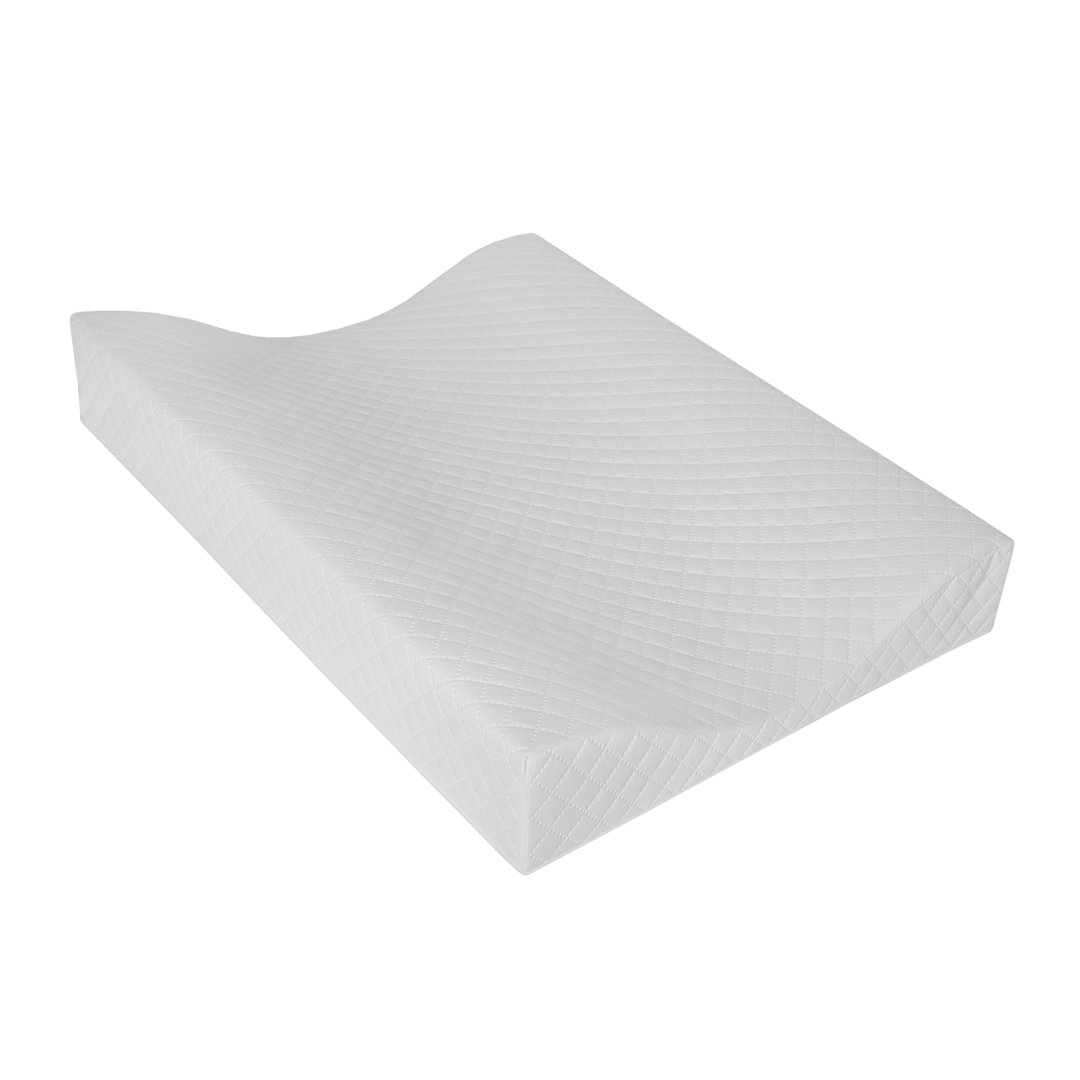 Deluxe Unisex Baby Waterproof Quilted Changing Mat - Anti Roll Cosy Caro Grey