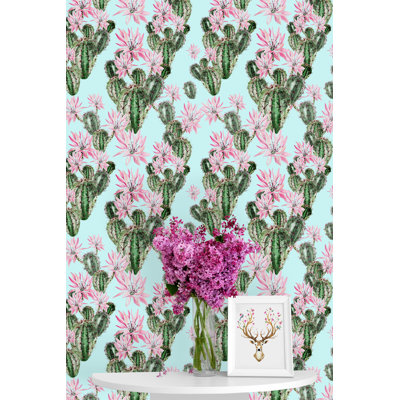 Denney Peel & Stick Floral Tile