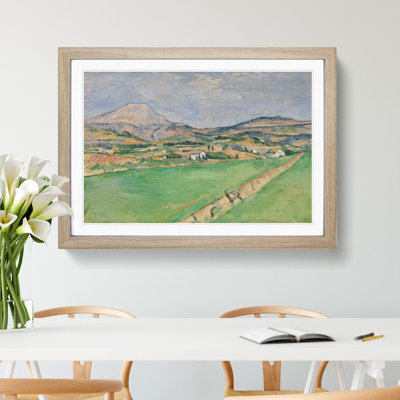 Toward Mont Sainte-Victoire by Paul Cezanne - Picture Frame Painting