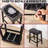 Bar Stool Cover Rectangle Set Of 4 Printed Stretch Counter Height Bar Stools Slipcovers Saddle Stool Slipcover Bench Seat Protector Backless Bar Stools Covers For Kitchen Counter