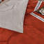Printed Bedspreads 3 Piece Trendy Red Comforter Bed Throw with Matching Pillow Shams-114397934