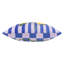 Indoor / Outdoor Abstract Blue Square Throw Cushion
