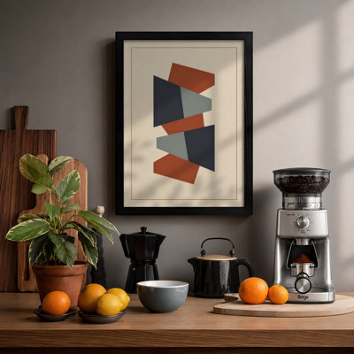Forms Geometric - Framed Print