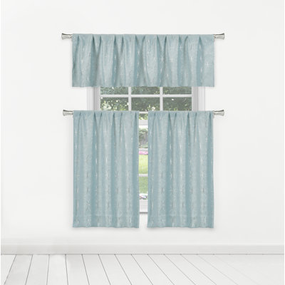 Geometric Tailored Kitchen Curtain