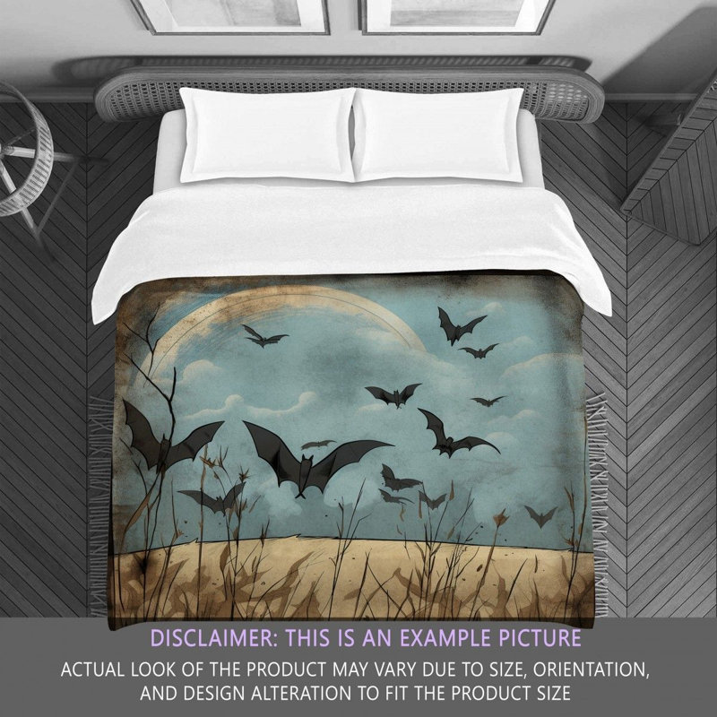 Flying Bats Bedding, Queen Comforter