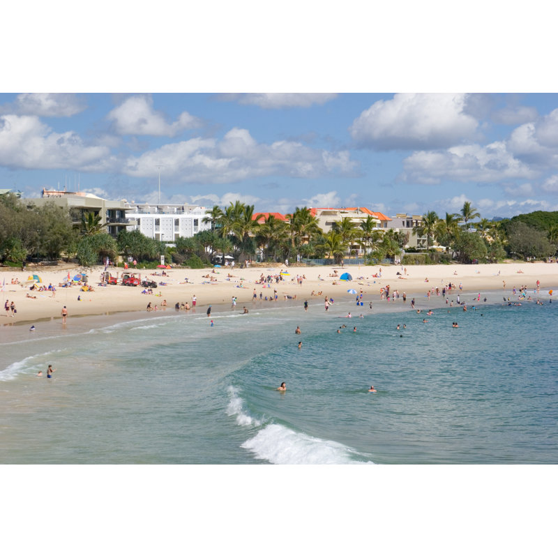Noosa Beach - Wrapped Canvas Print, 30cm H x 46cm W x 3.8cm D
