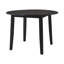 Table de salle à manger extensible ronde pour 2 à 4 personnes, table de salle à manger pliante en bois avec taille réglable, conception peu encombrante pour les petits appartements et les salles à manger