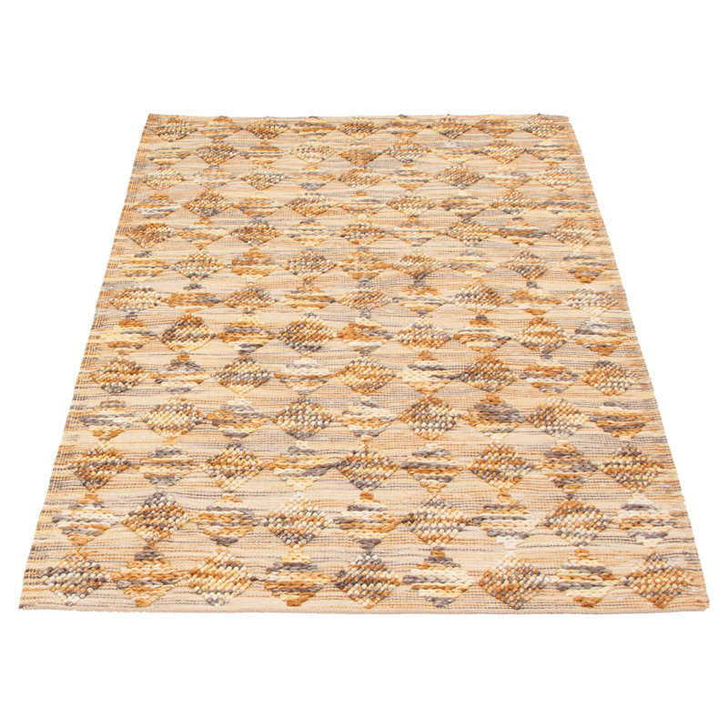 Wool Geometric Indoor Rug