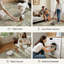 Oriental Machine Washable Area Rug with Non-Slip Backing-2033910572-2039799092