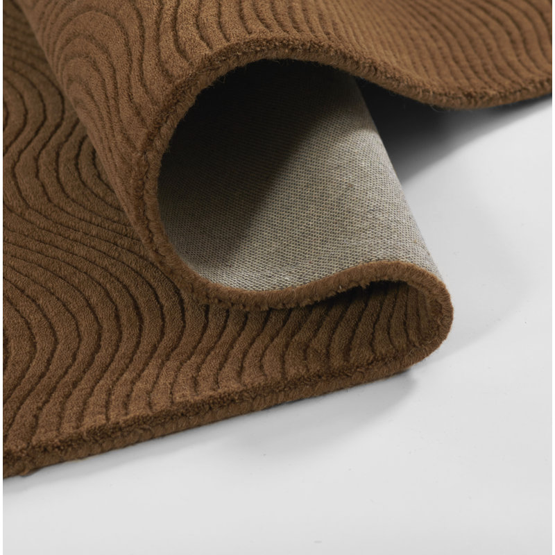 Tapis géométrique en laine tissé à la main AllModern, Tapis de couloir 2 pi 3 po x 8 pi