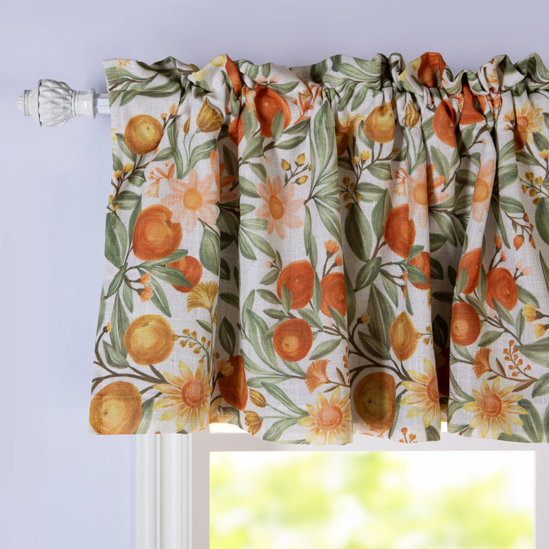 Brookridge Floral Tailored Window Valance