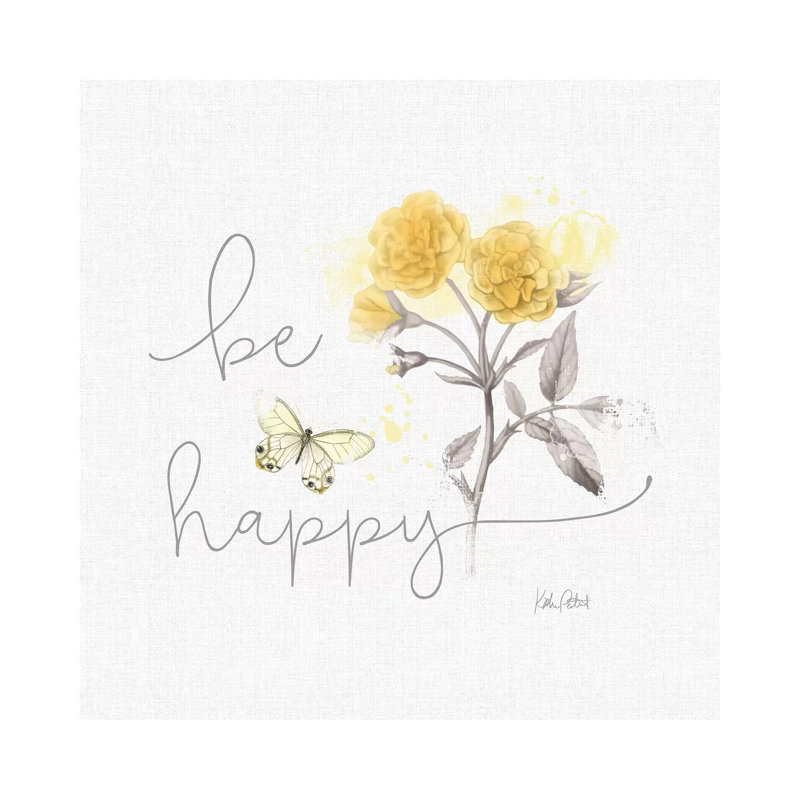 Sunny Day VIII by Katie Pertiet - Wrapped Canvas Painting, 45.72 cm H x 45.72 cm W