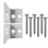Endurathane 500 Series Rail Installation Kit (One Kit Required Per Top Or Bottom Rail)