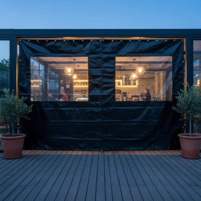 144X96” Outdoor Curtain For Pergola, Porch, Gazebos