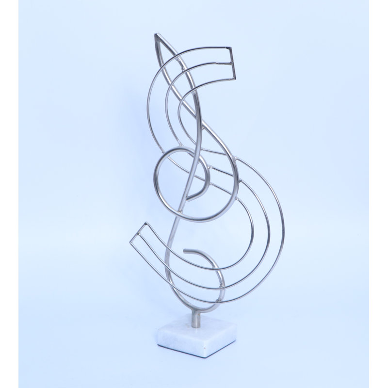Music Alphabate Sculpture