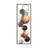 Nykeemah Hand-Painted Decorative Metal Wall Accessory, 12.6 x 35.4 x 1.6 inches | 100% Metal Construction, Lightweight at 4.4 lbs | Unique Color Variations for Elegant Home Décor, Perfect for Living Room & Office Spaces