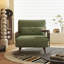 Coussin convertible 35,43 po en polyester vert-129855323