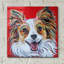 «Happy Papillon» par Carolee Vitaletti, art mural en verre acrylique-1224142708