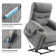 Cayrn Modern Dual Motor Oversized Massage Lift Recliner Chair with Heating