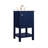 19'' Single Bathroom Vanity with Carrara Marble Top-584029107