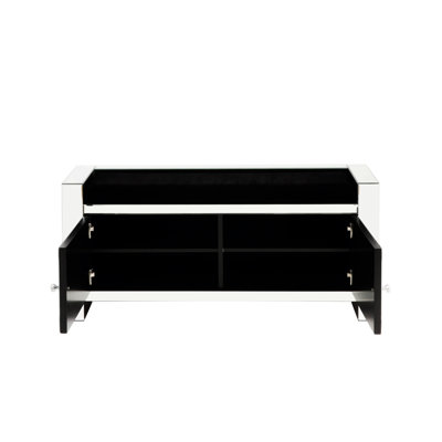 Ucersalci Faux Leather Upholstered Storage Bench