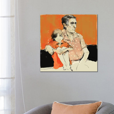 Granddad 1 Piece Wrapped Canvas Wall Art