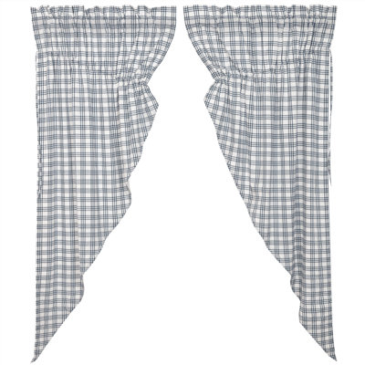 Jacqueline 100% Cotton Room Darkening Curtain Pair