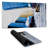Blue buildings - 15.75"x31.50" Desk mat