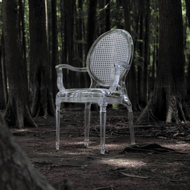 Stackable King Louis Chair-Dark Natural
