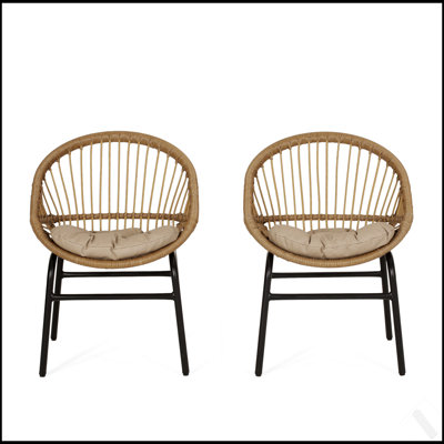 Ensemble de 2 chaises de salle à manger élégantes et confortables Edgar, parfaites pour les intérieurs modernes et traditionnels