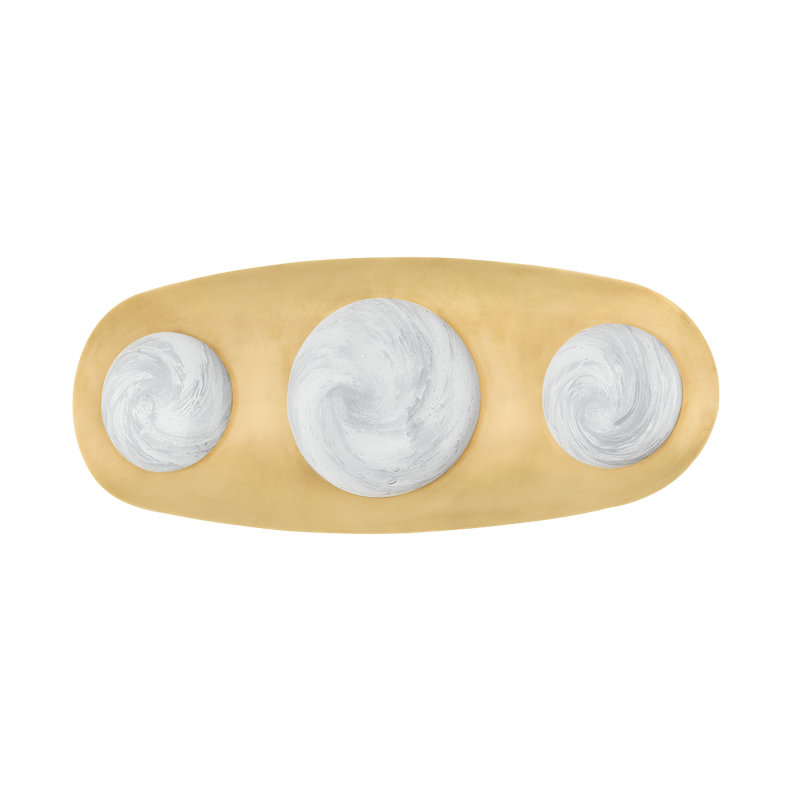 Bezel Integrated LED Wall Sconce by Noz Nozawa for Corbett Lighting, 18" H x 7 " W x 2.5" D