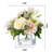 Silk Dahlia Arrangement in Vase-1839644329