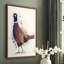 Pheasant Splash 6, reproduction encadrée - bois massif-2000546198-2000546281