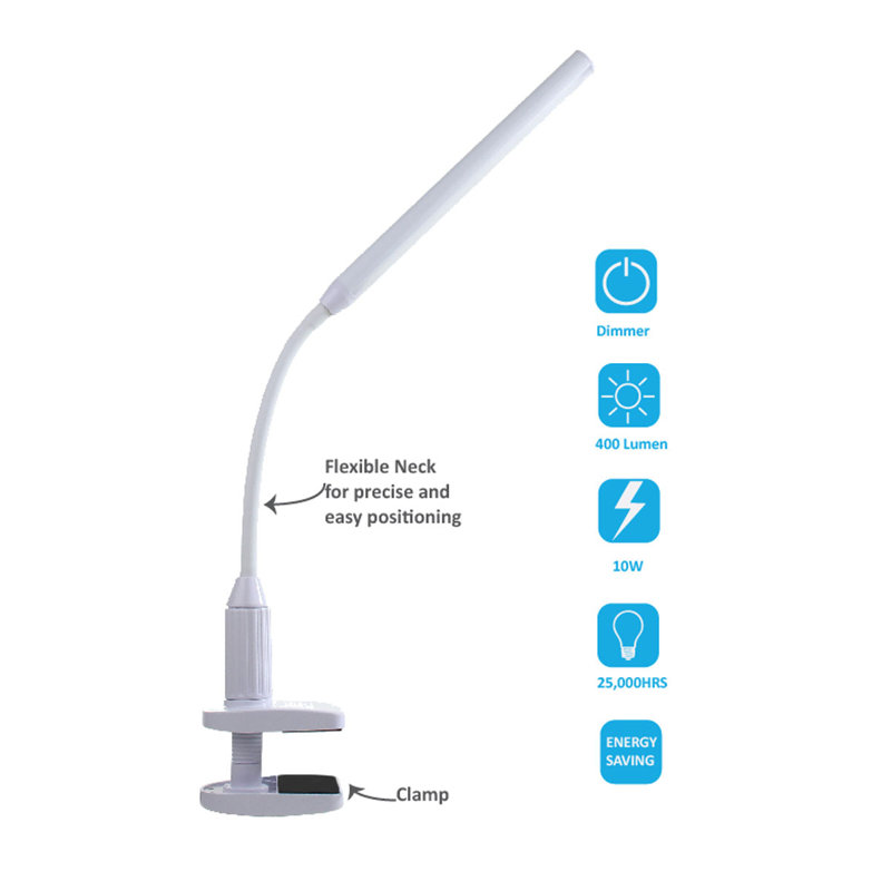 Kinchen Metal Clip On Lamp
