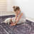 Area Rug Washable Rug, Low-Pile, Non-Slip, Non-Shedding, Foldable, Kid & Pet Friendly - Area Rugs For Living Room, Bedroom, Kitchen, Dining Room Rug - Wedding Gift, (Black+Burgundy)-565905520