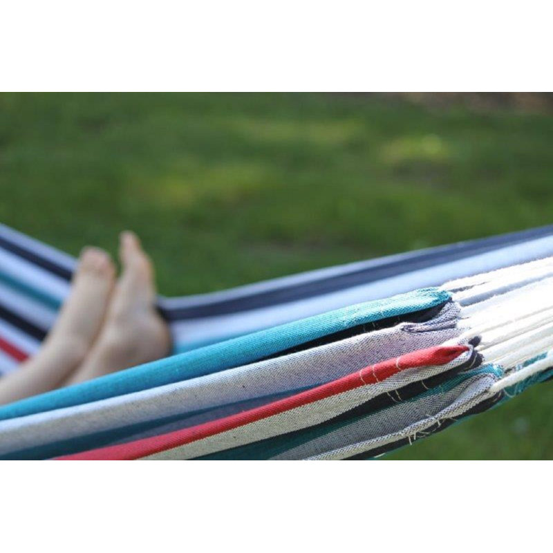 Emmaline Double Hammock with Stand, Denim